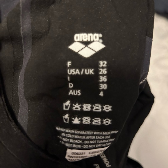 Arena Powerskin Carbon Flex VX Open Back Size 26 - Picture 4 of 5